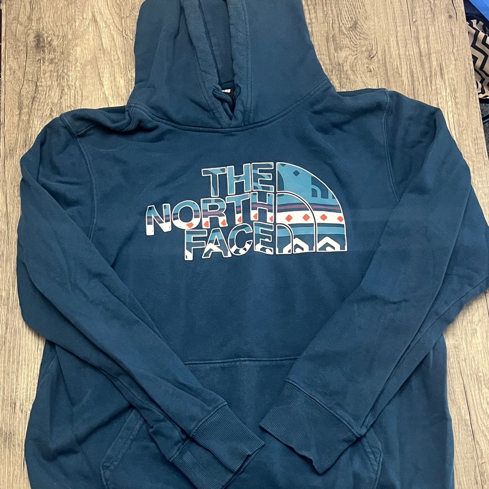 The North Face Men's Teal Hoodie